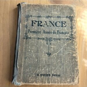 FRANCE Premiere Annee de Francais par Camerlynck 1937 (H.Didier - Editeur)